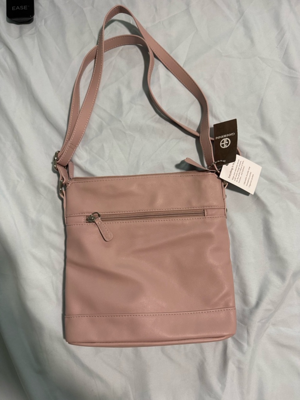 Giani Bernini Pink leather Crossbody Bag NWT